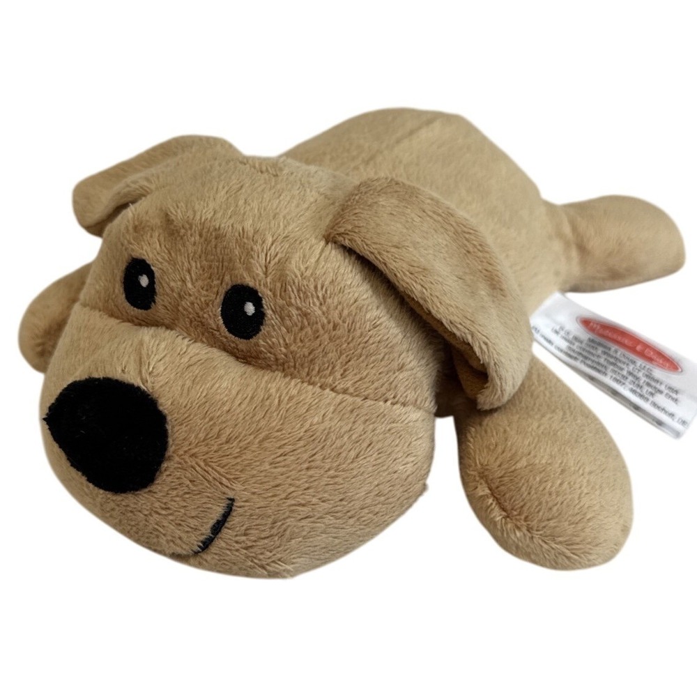 Melissa & Doug Plush Golden Brown Dog Puppy Stuffed Animal Toy Lovey